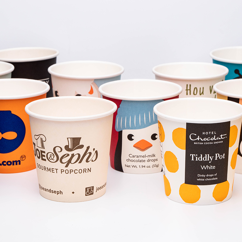 Copo de papel de parede única