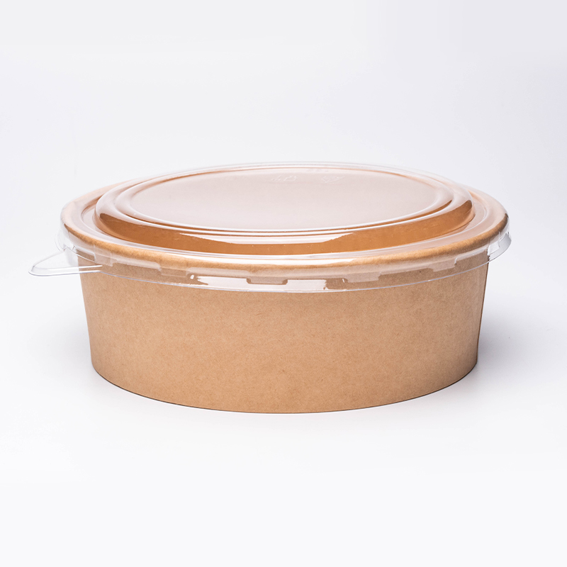 Tigela de papel redonda