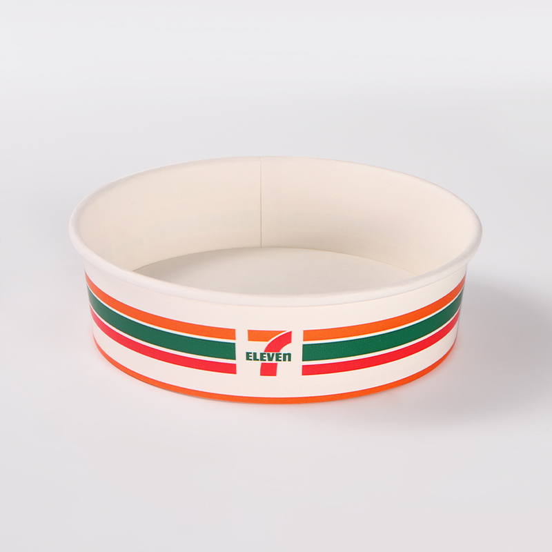 Tigela de papel redonda