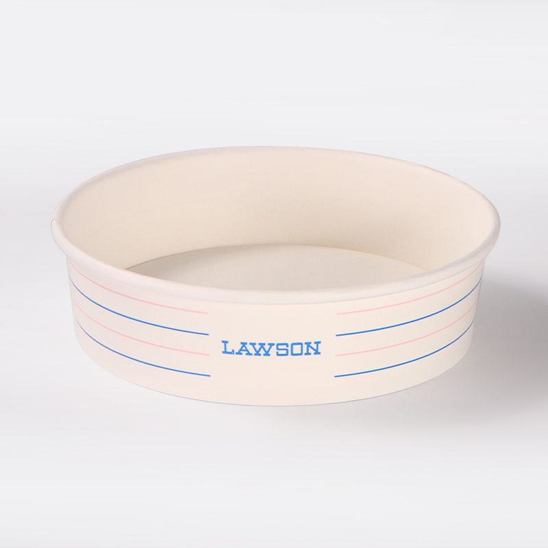 Tigela de papel redonda
