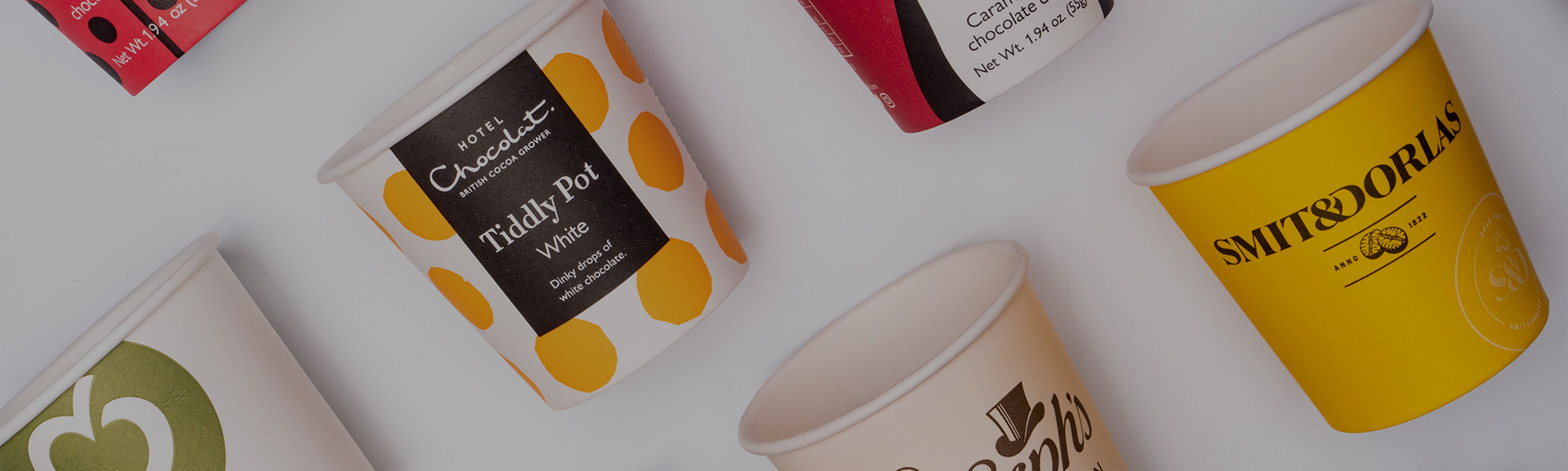 Copo de papel de parede única