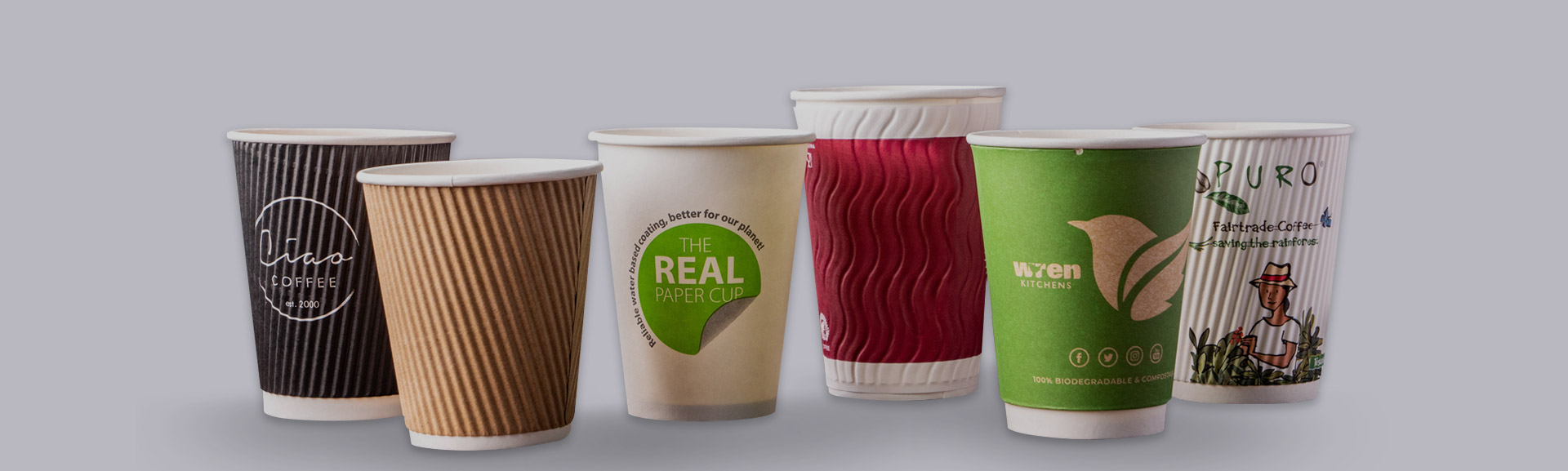 Copo de papel quente